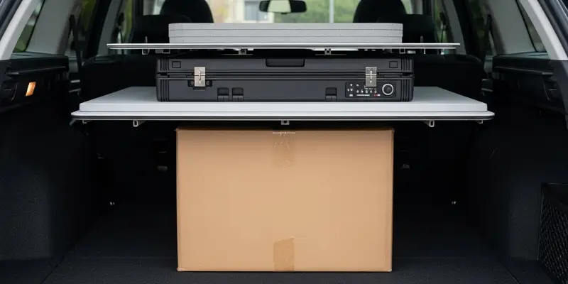 キャンプ道具の積載で迷ったときは、まず3つの基本原則を意識するだけで、失敗しにくくなります。難しいテクニックは不要で、「どう積むか」の考え方を押さえることが大切です。