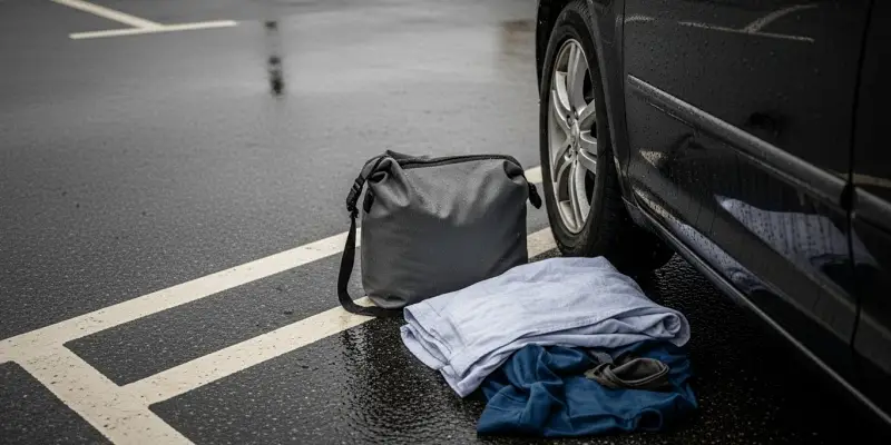 キャンプで意外と大変なのが、雨の日や撤収時の積載です。事前に少し工夫しておくだけで、車内の汚れや帰宅後の後片付けを大幅に減らせます。