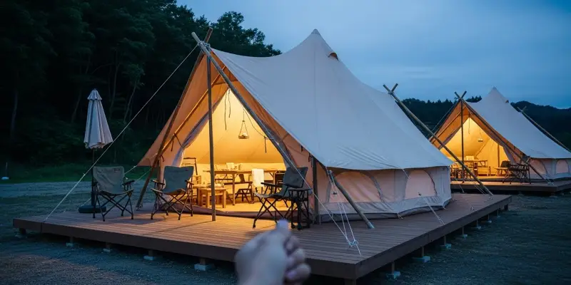 「キャンプには興味があるけれど、準備や設営はちょっと大変そう…」 そんな人に人気なのが、グランピングです。